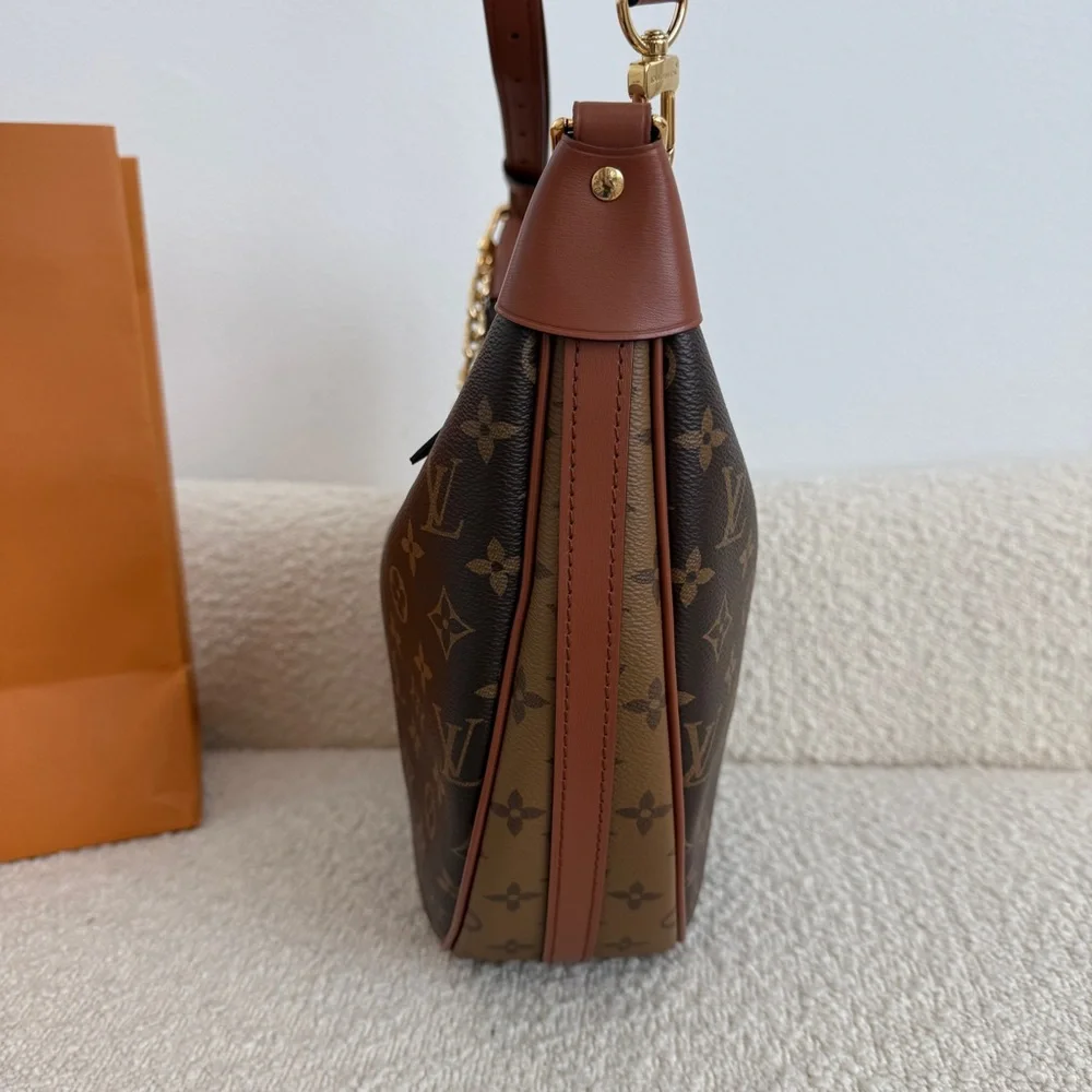 Louis Vuitton Monogram Hobo Loop Crossbody Shoulder Bag